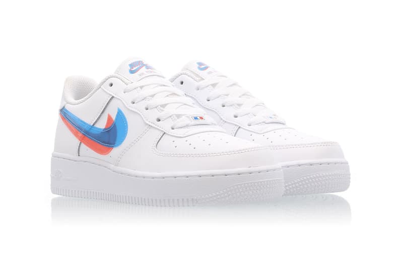 Nike Releases Air Force 1 With 3d Swoosh Hypebae