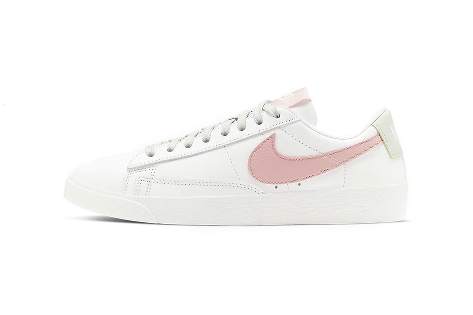Nike S Blazer Low In Bleached Coral Hypebae