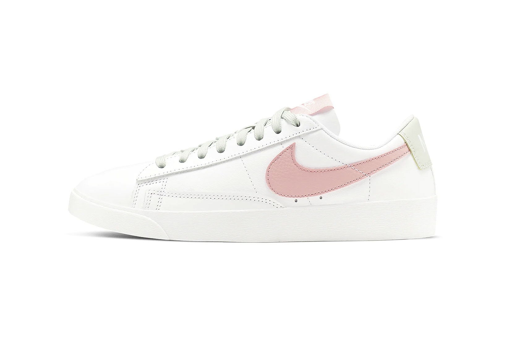 nike blazer low bleached coral pistachio frost green sneakers 
