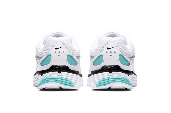 Nike P-6000 White Black Icy Silver Aqua Sneaker Shoe Trainer Footwear Turquoise Blue Chunky Dad Creps Retro Old School