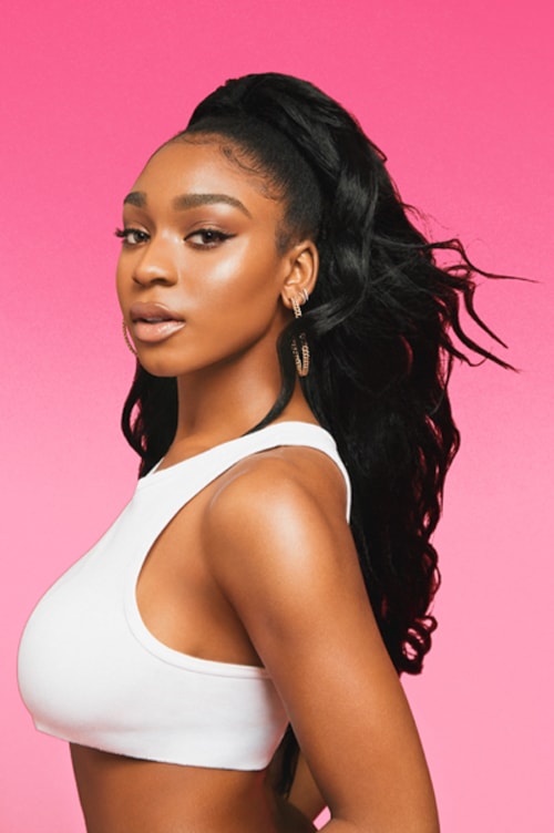 Normani Motivation Music Video Teaser Top White Ponytail