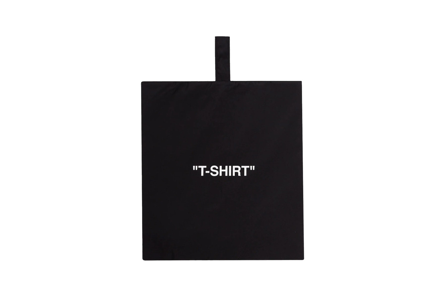 Off-White™ Logo Travel Packing Pouches Laundry Shoes Underwear T-Shirt Bag Black Storage