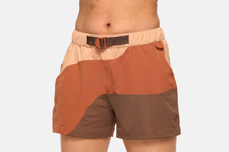 Outdoor Voices Drops Color-Blocked RecTrek Shorts for Hiking