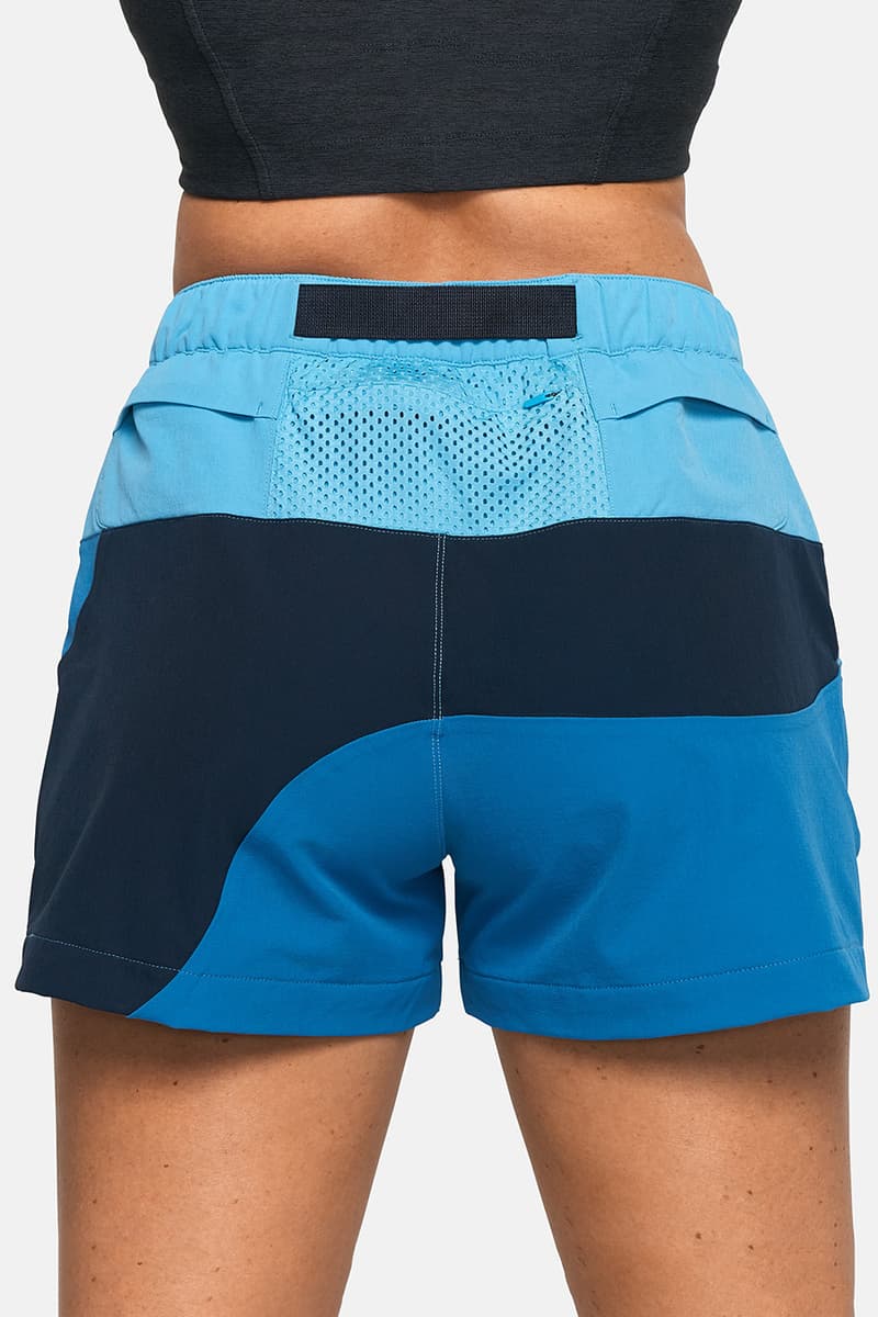 outdoor voices retrek color blacked hike short blue