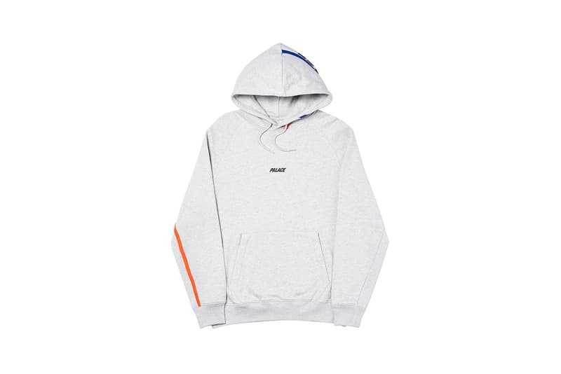 Palace Fall Winter 2019 Drop 2 Hoodie Grey