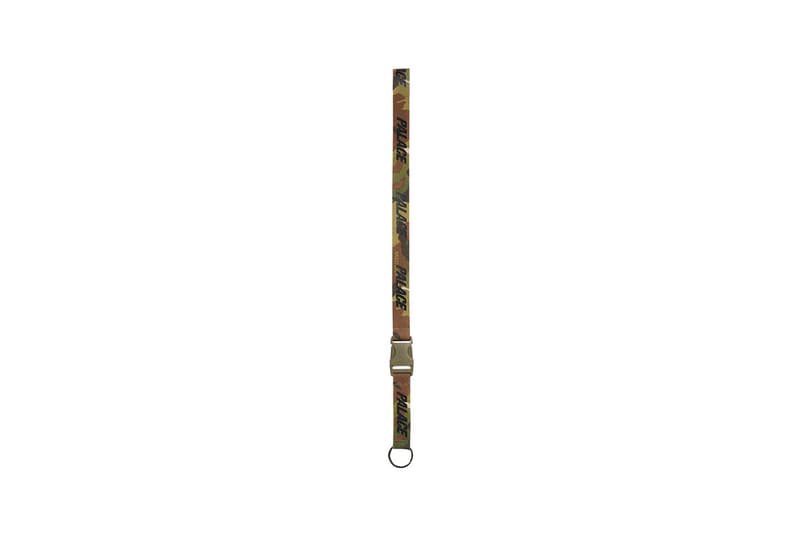 Palace Fall Winter 2019 Drop 2 Lanyard Camouflage Green