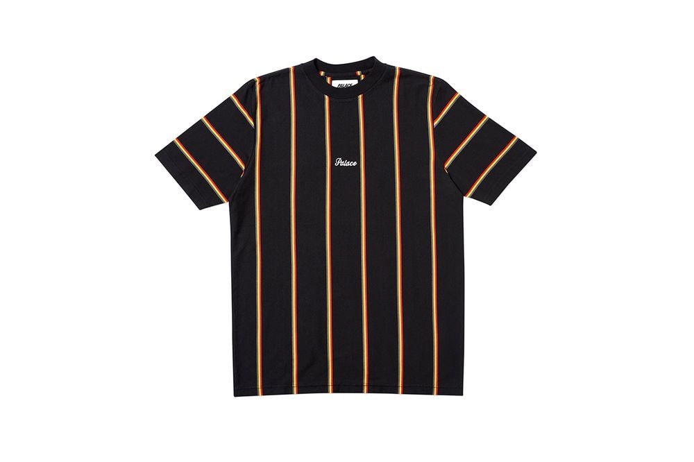 Palace Fall Winter 2019 August Drop 3 Striped Shirt Black