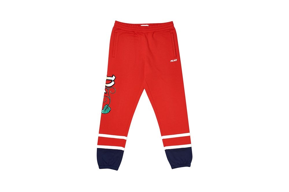 Palace Fall Winter 2019 August Drop 3 Jogger Pants Red
