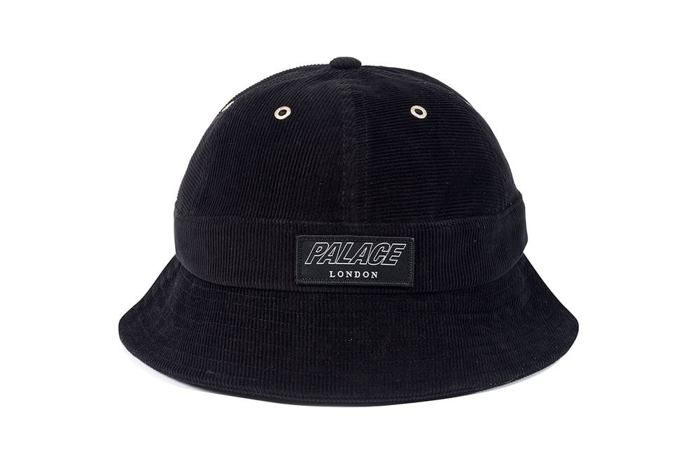 Palace Fall Winter 2019 August Drop 3 Hat Black