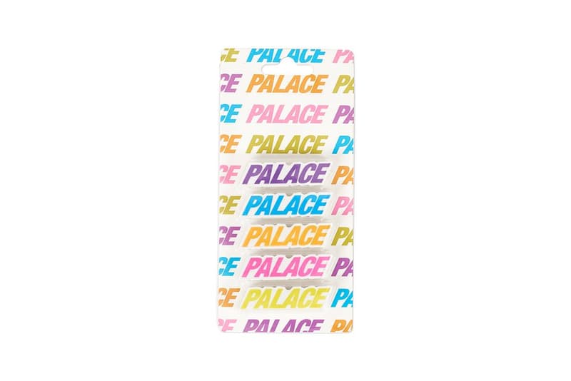 Palace Fall Winter 2019 August Drop 3 Stickers Blue Pink Purple