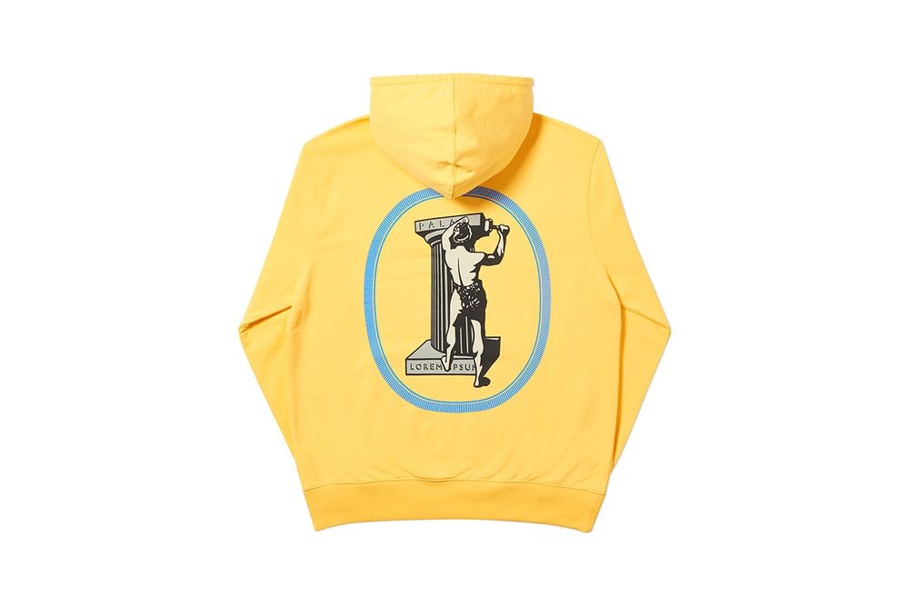 Palace Fall Winter 2019 August Drop 3 Hoodie Yellow
