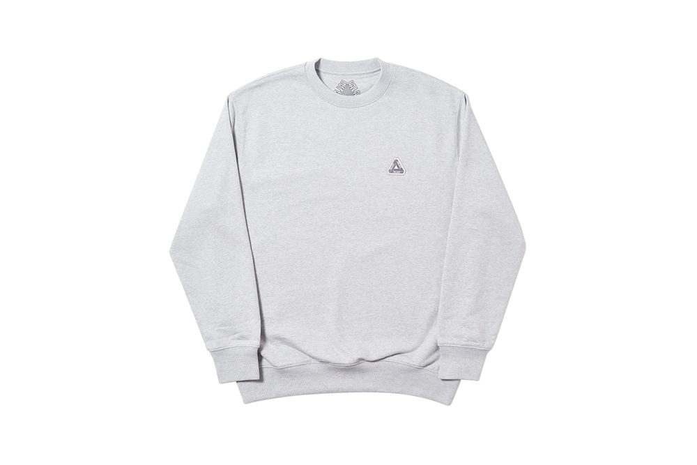 Palace Fall Winter 2019 August Drop 3 Sweater Grey