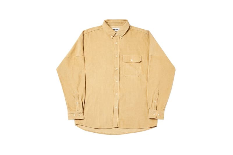 Palace Fall Winter 2019 August Drop 3 Shirt Tan