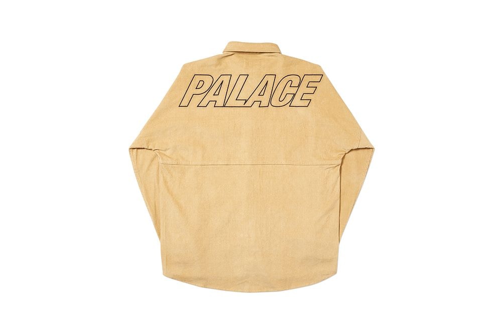 Palace Fall Winter 2019 August Drop 3 Shirt Tan