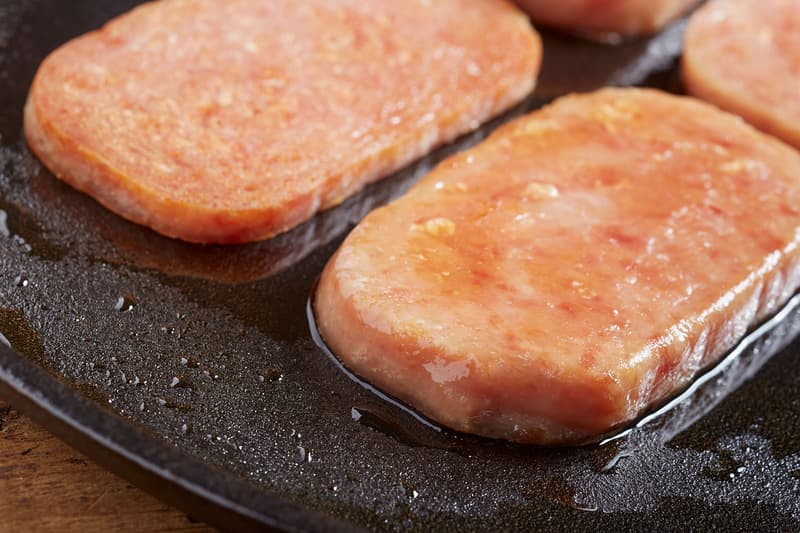 pumpkin spice spam ham fall flavor breakfast food