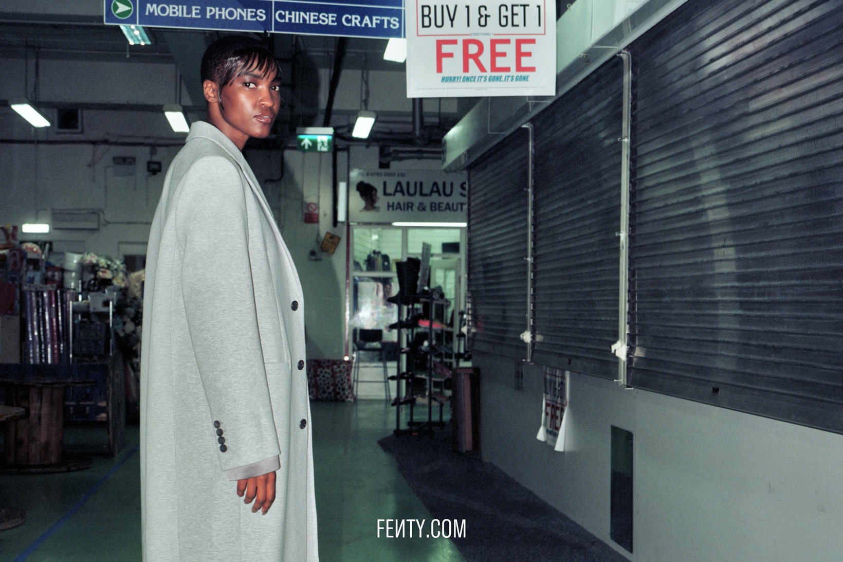 FENTY Release 8-19 Campaign Blazer Grey