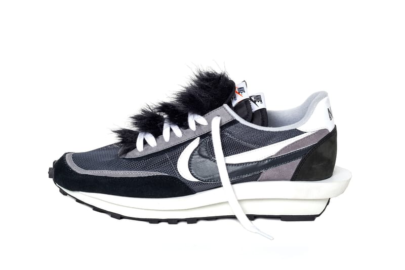 nikes with fur