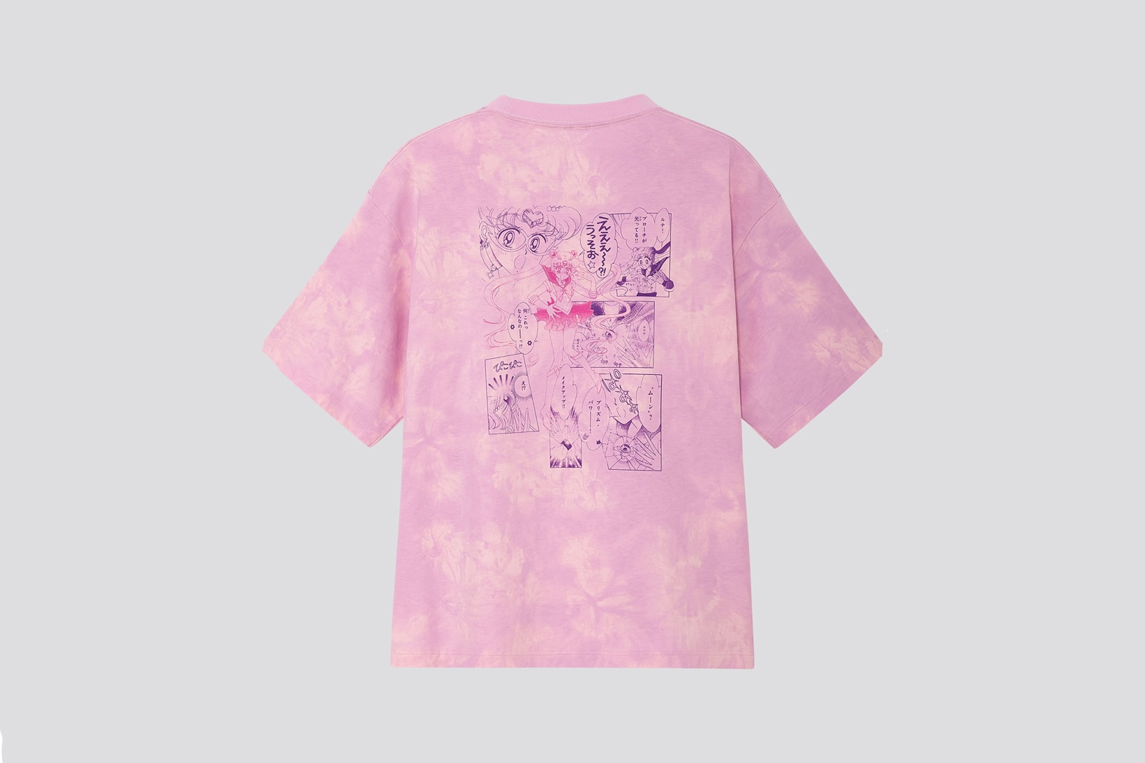 Sailor Moon x Uniqlo UT Collection T Shirt Pink