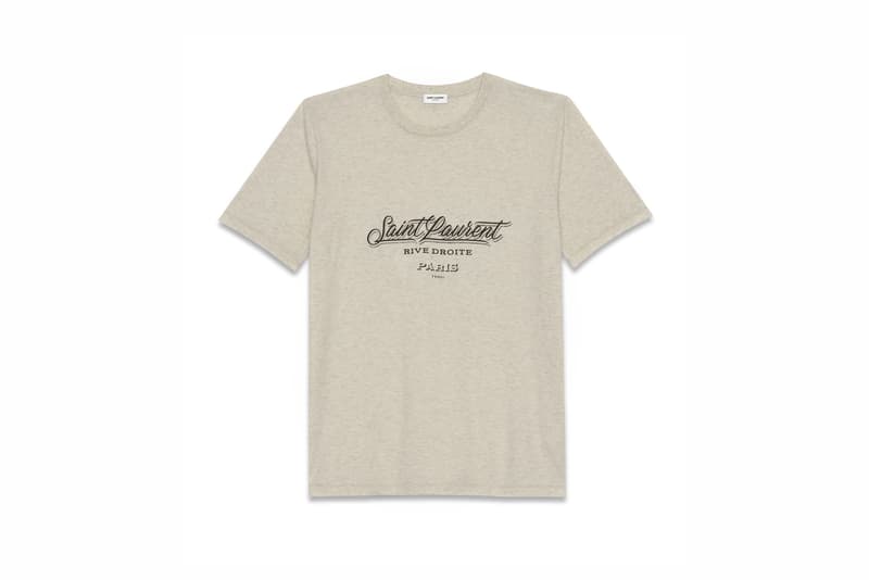 Saint Laurent Rive Droite 007 Capsule Tee Lighter