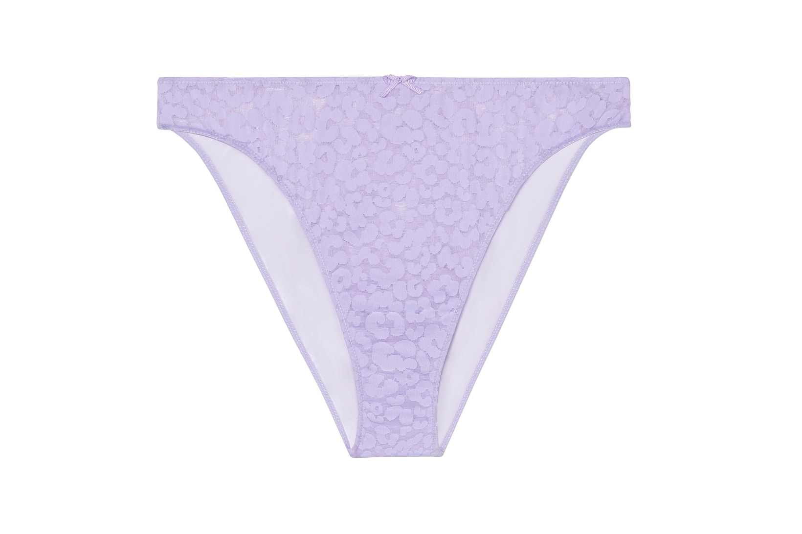 Savage X Fenty Leopard Lace Underwear Purple