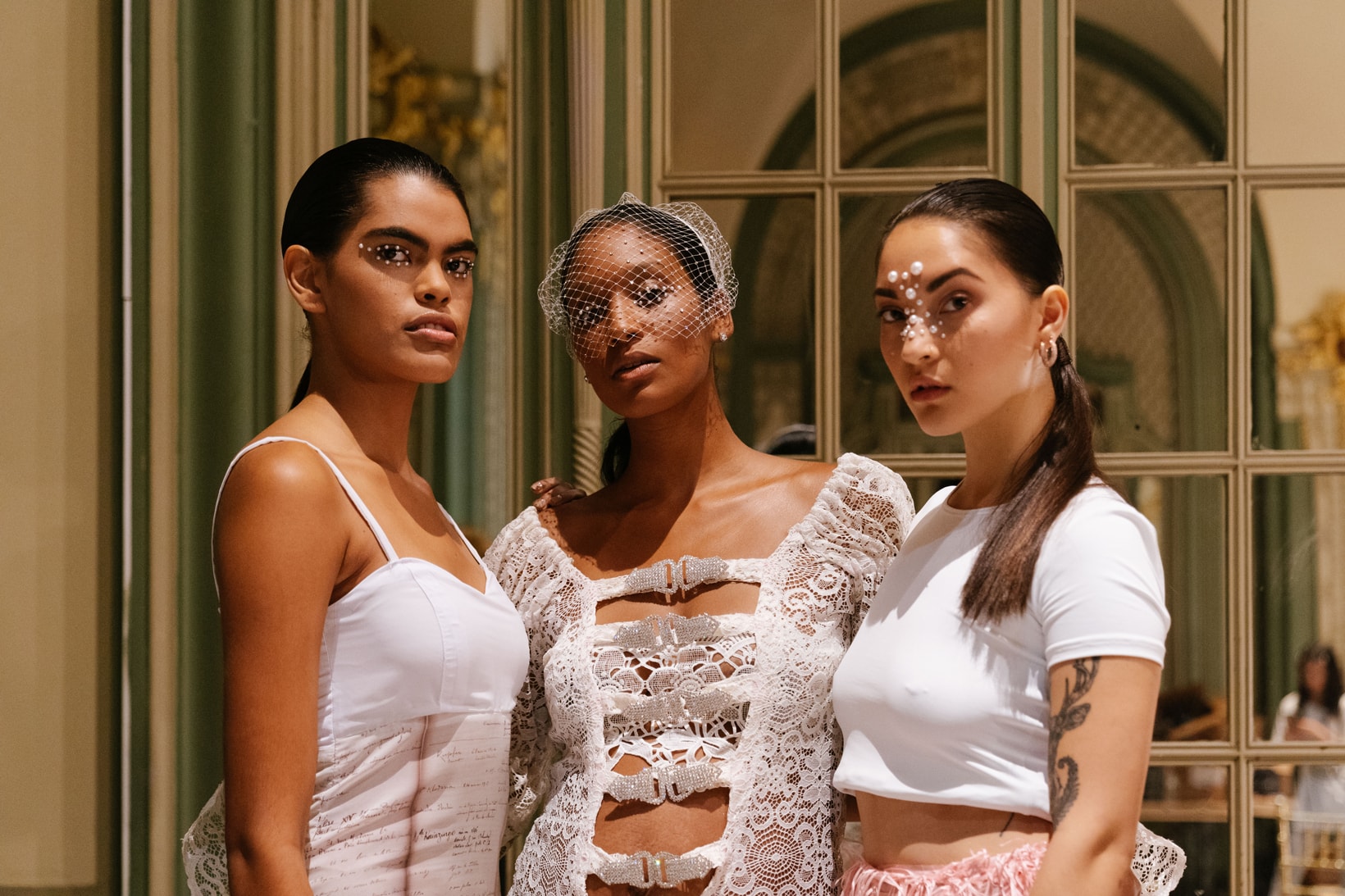 Slashed By Tia Spring Summer 2020 Presentation Tops White