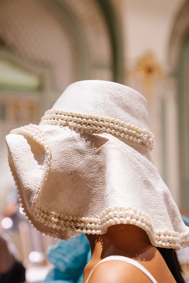 Slashed By Tia Spring Summer 2020 Presentation Hat White