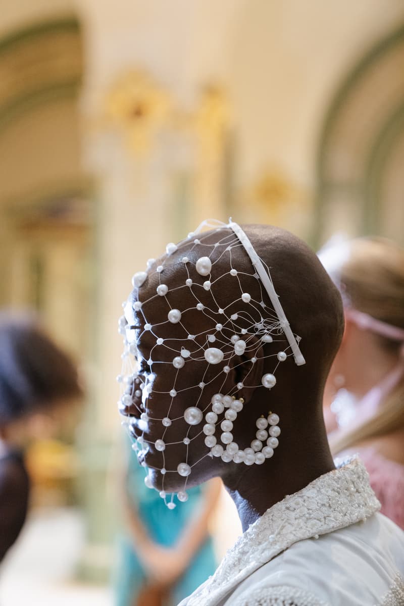 Slashed By Tia Spring Summer 2020 Presentation Pearl Mask White
