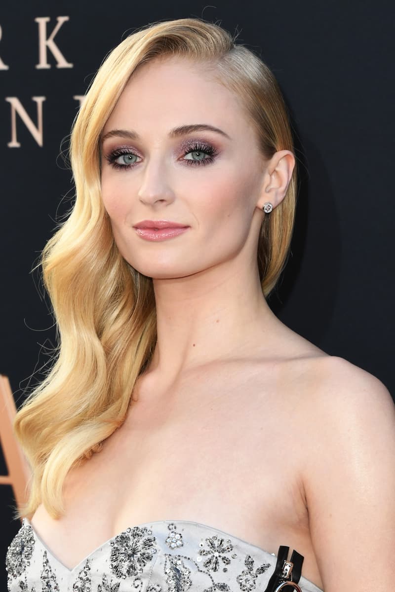 Sophie Turner Dress Silver