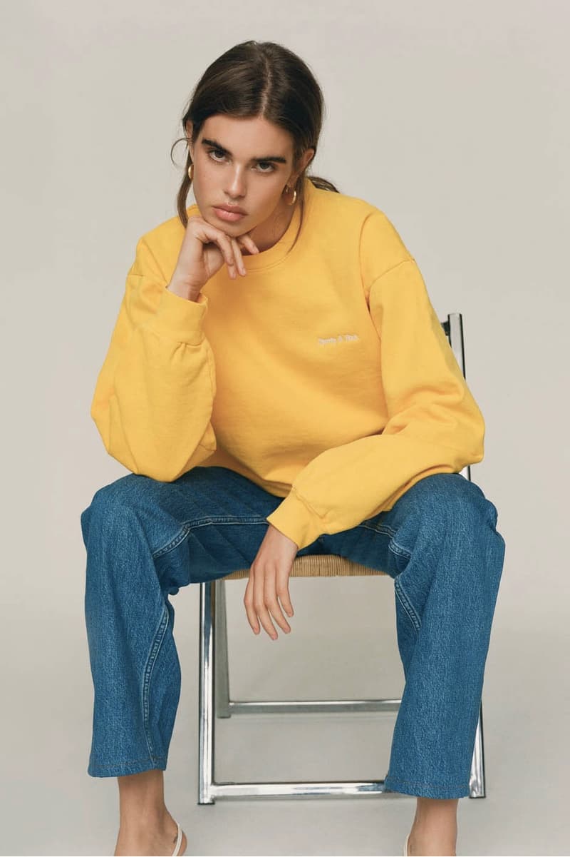 Sporty & Rich Emily Oberg Fall/Winter 2019 Drop Collection Lookbook Hoodies Streetwear