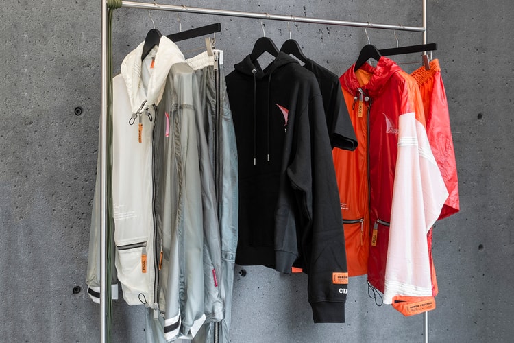 SSENSE Drops an Exculsive Heron Preston JUMP Collection Upcycled from Parachutes