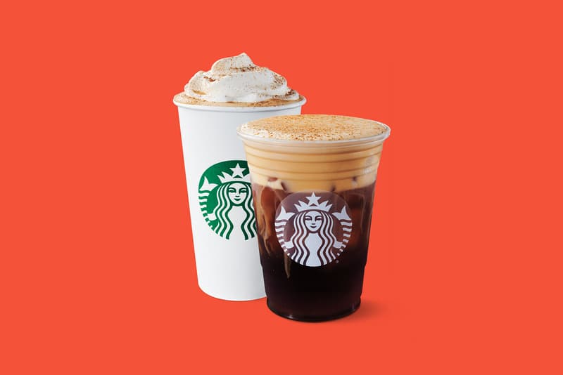 starbucks pumpkin cream cold brew psl spice latte coffee fall drinks beverage