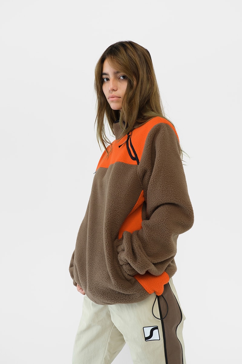 Stussy Womens Fall Winter 2019 Collection Lookbook Sherpa Jacket Brown