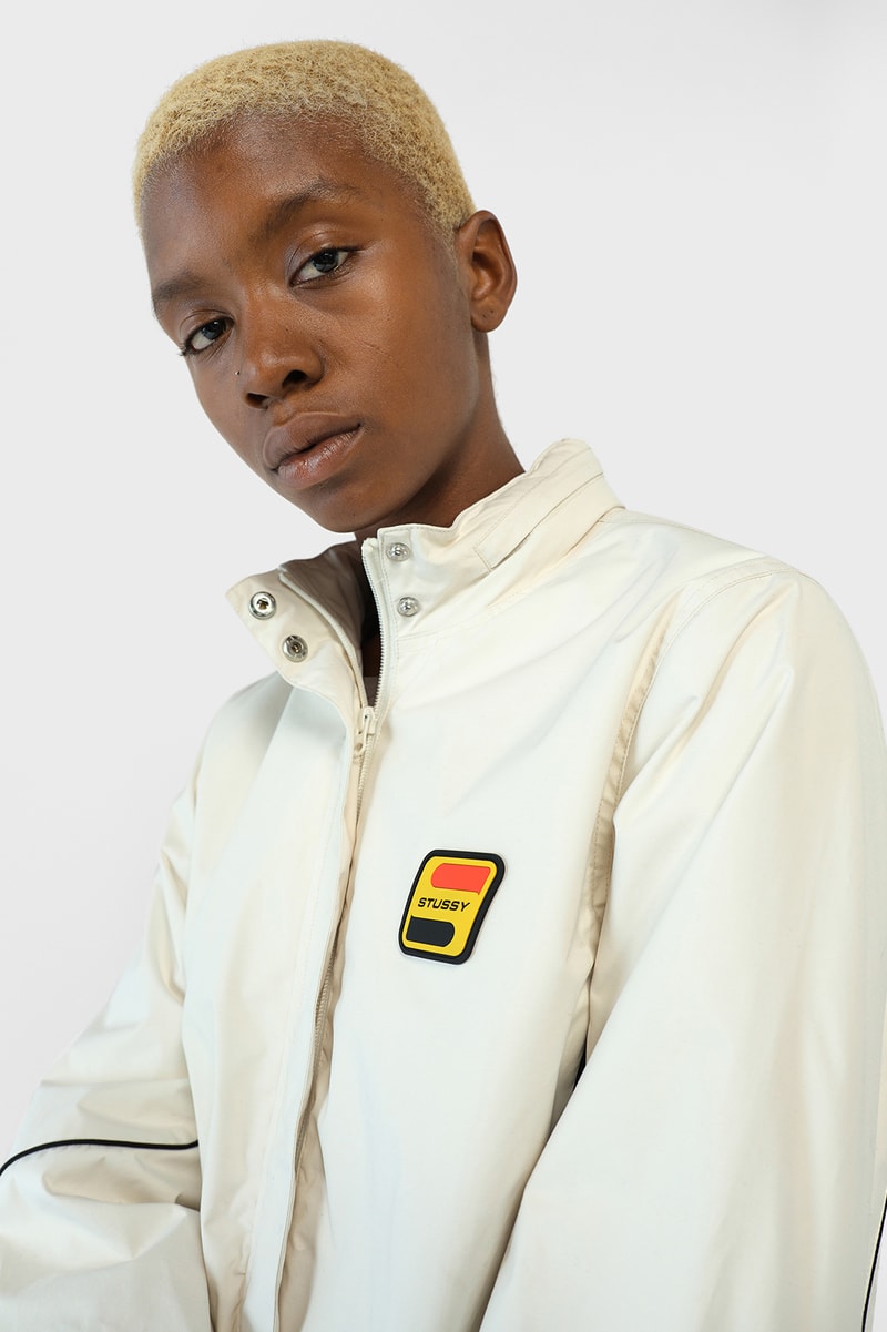 Stussy Womens Fall Winter 2019 Collection Lookbook Jacket Cream White