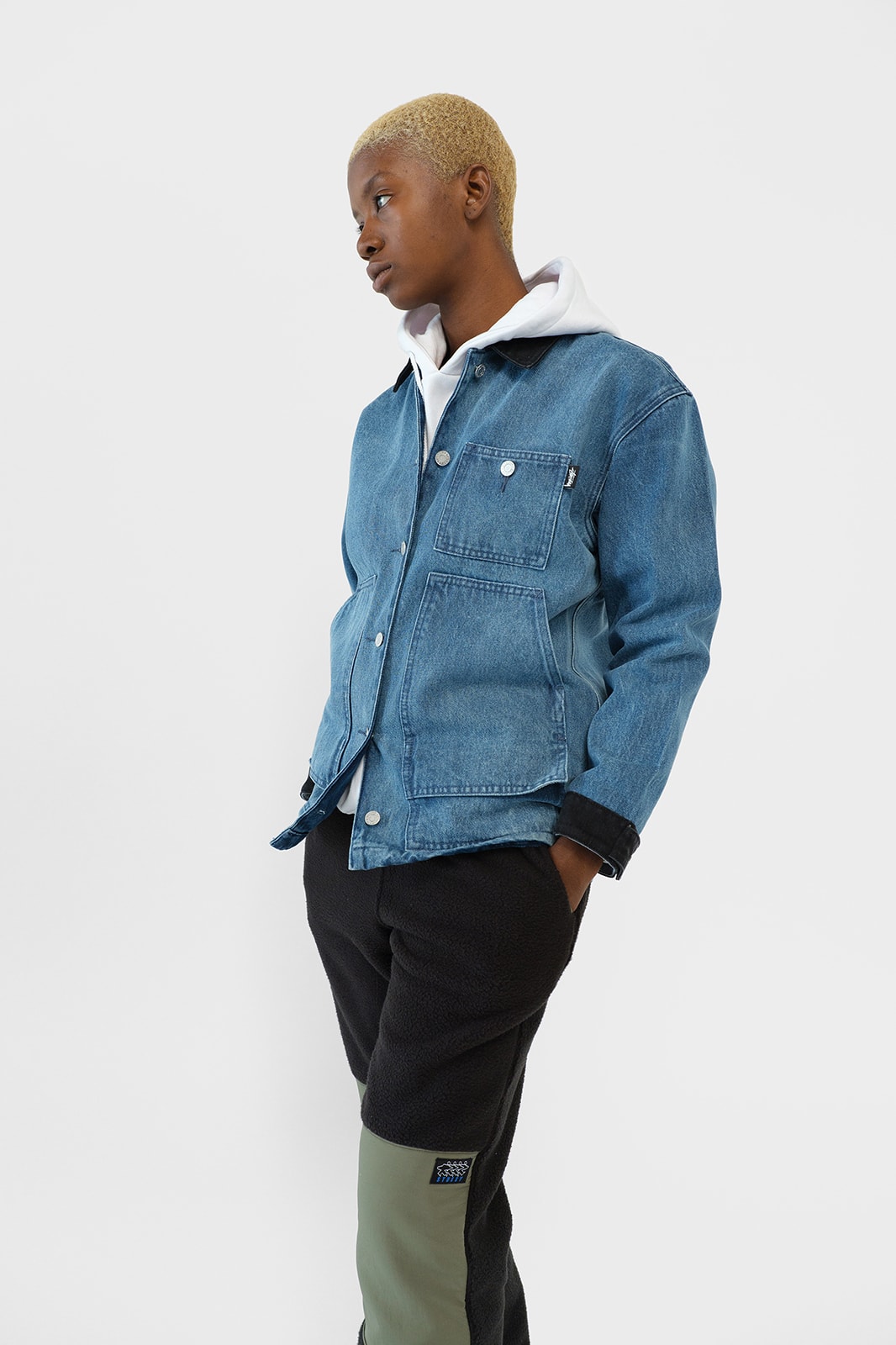 Stussy Womens Fall Winter 2019 Collection Lookbook Jacket Blue