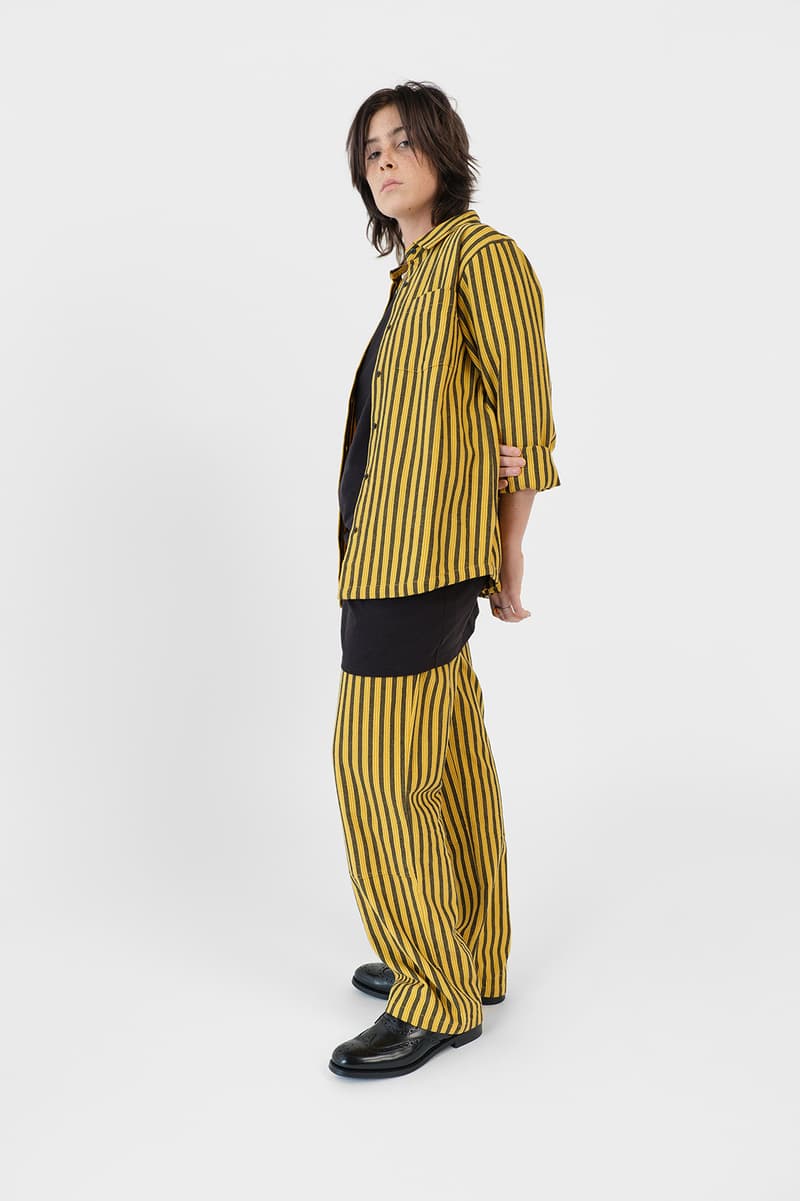 Stussy Womens Fall Winter 2019 Collection Lookbook Jacket Pants Yellow Black