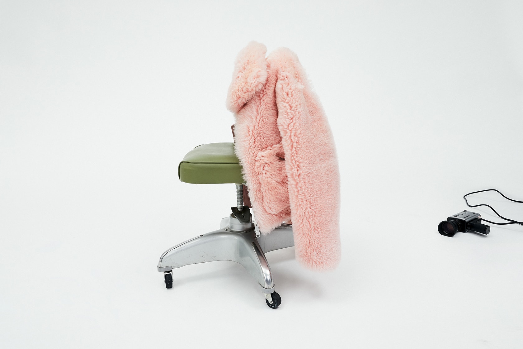 the arrivals oasis collection jacket outerwear coat pink chair