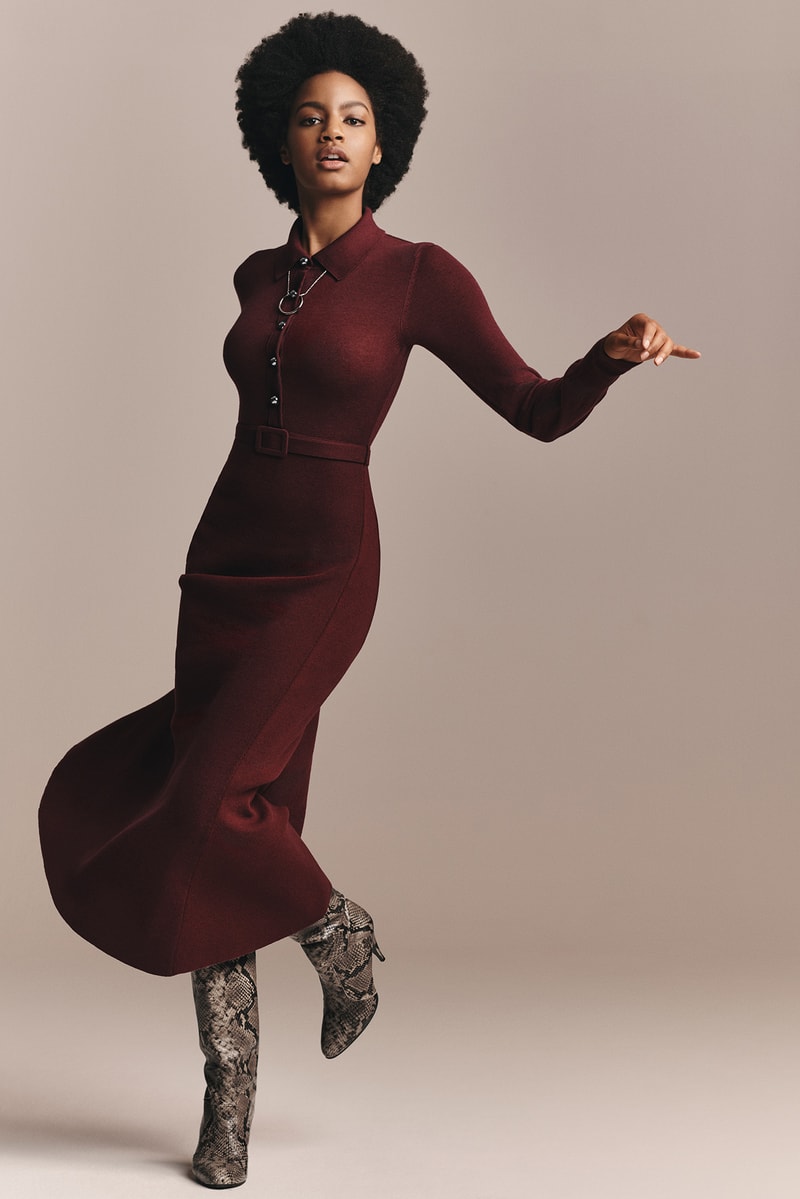 TommyXZendaya Fall Winter 2019 Collection Lookbook Ebonee Davis Dress Red