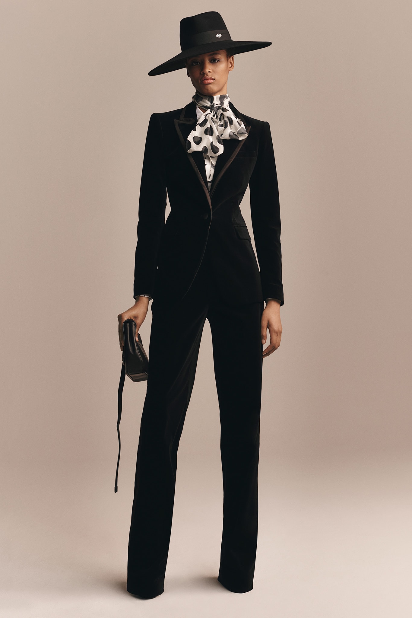 TommyXZendaya Fall Winter 2019 Collection Lookbook Suit Black