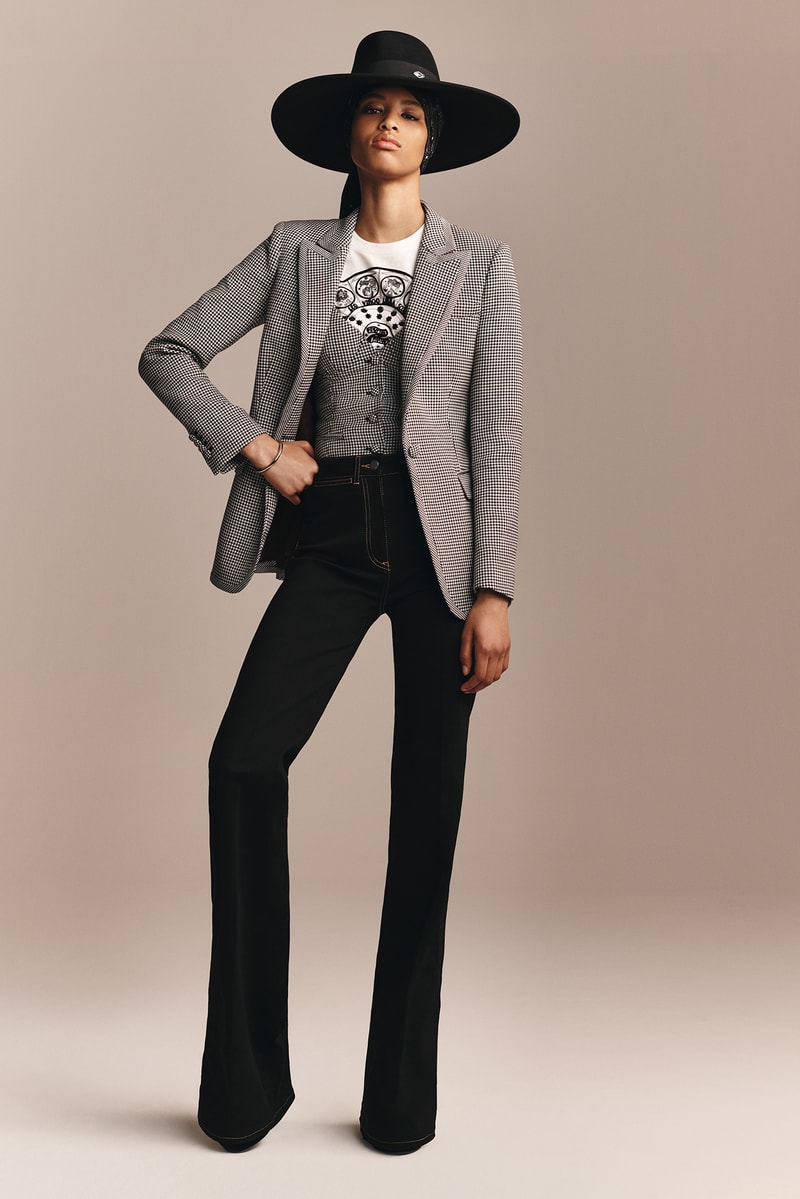 TommyXZendaya Fall Winter 2019 Collection Lookbook Jacket Grey Pants Black