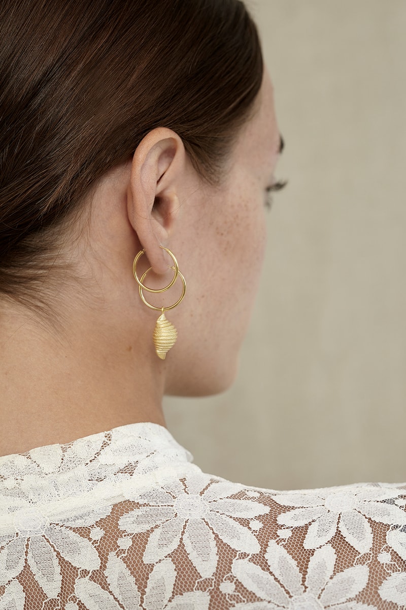 trine tuxen luisaviaromas jewelry collaboration earrings necklaces hair pin pasta