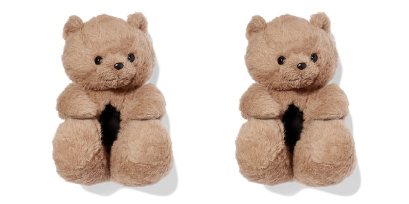 teddy slippers