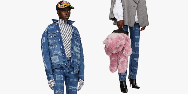 vetements bear backpack