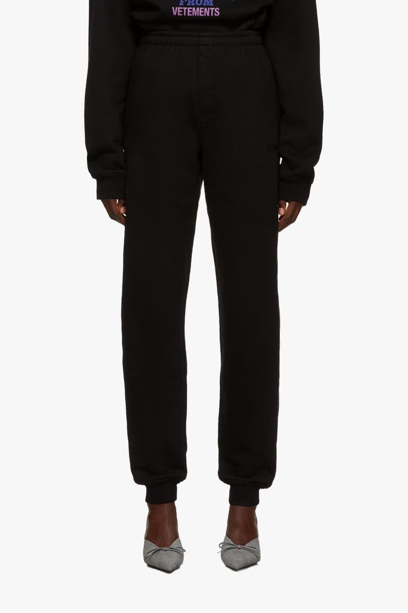 vetements surprise drop release ssense denim jacket bodysuit hoodies teddy bear bag pink demna gvasalia