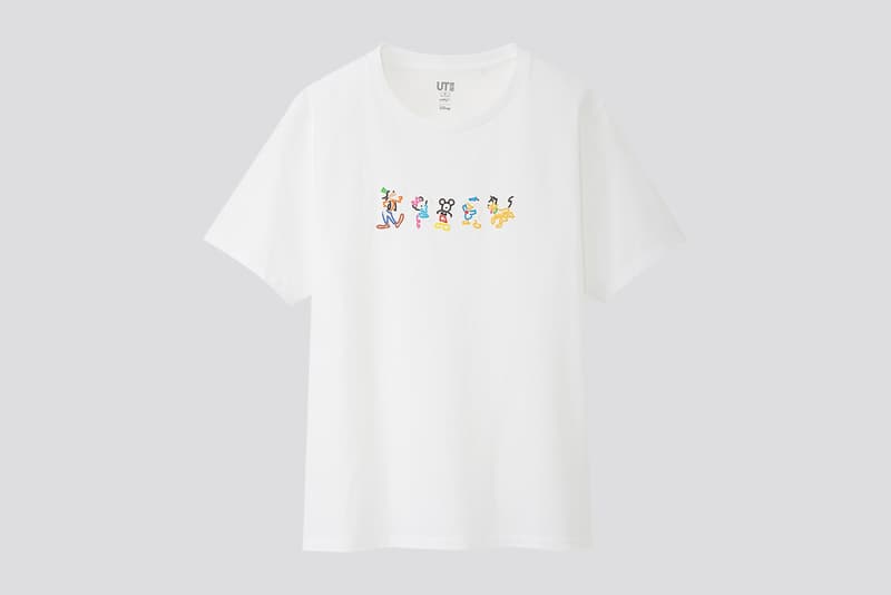uniqlo ut yoon hyup disney mickey minnie mouse sweatshirts hoodies