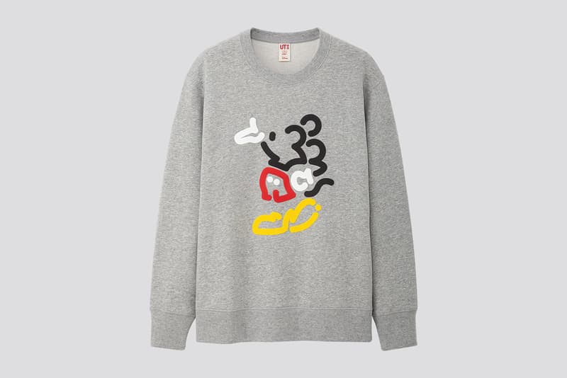 uniqlo ut yoon hyup disney mickey minnie mouse sweatshirts hoodies