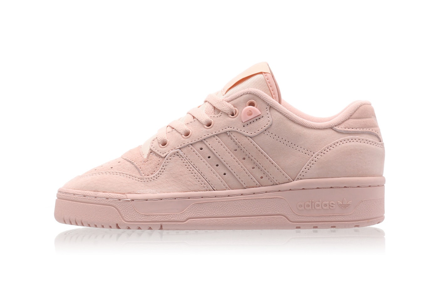 adidas Originals Rivalry Low Coral Vapour Pink Sneakers Trainers Women's 