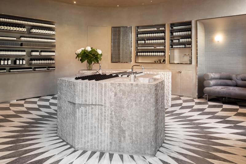 Aesop Skincare London Piccadilly Flagship Store Interior Luca Guadagnino