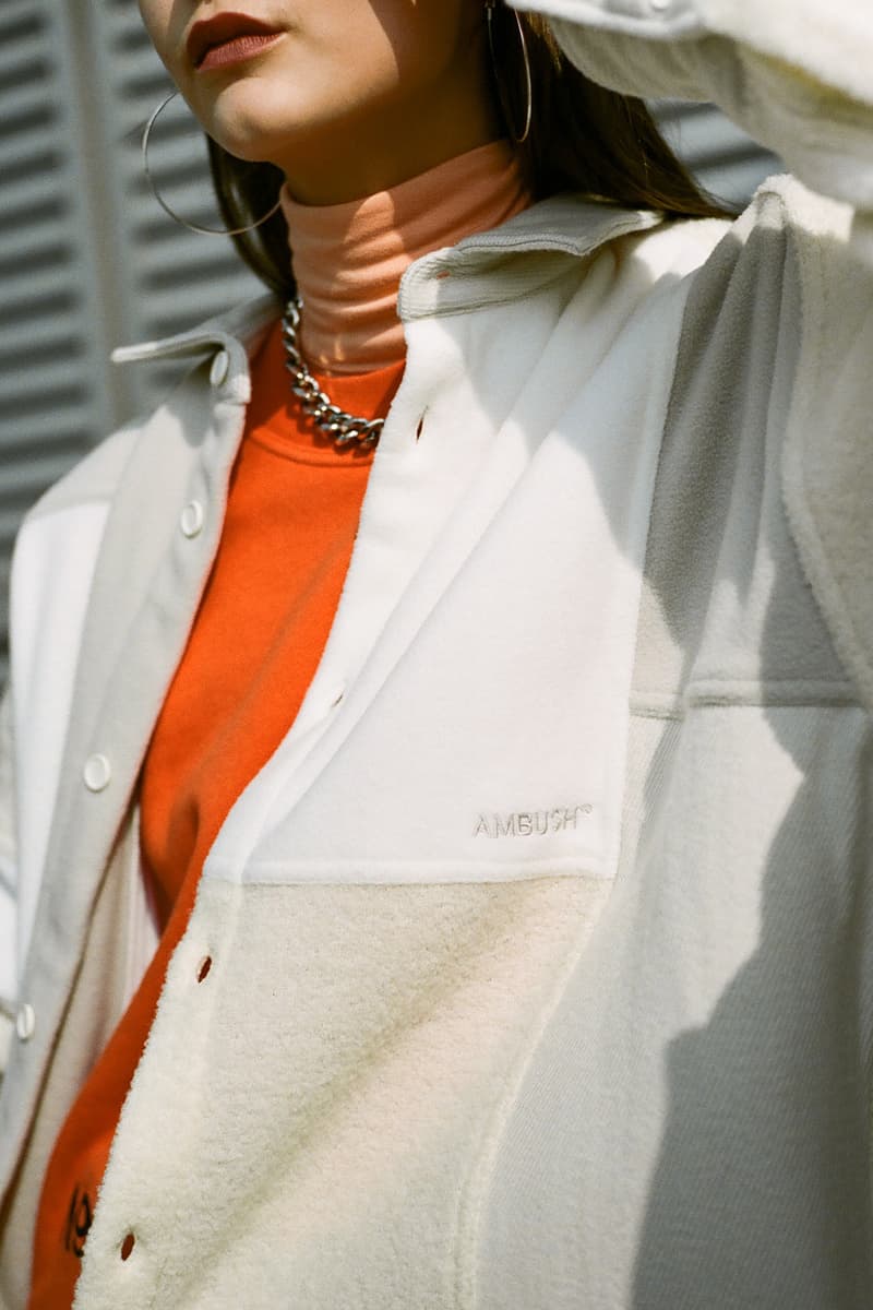ambush fall winter collection verbal yoon hbxwm hbx jackets hoodies jewelry accessories hawaiian shirts