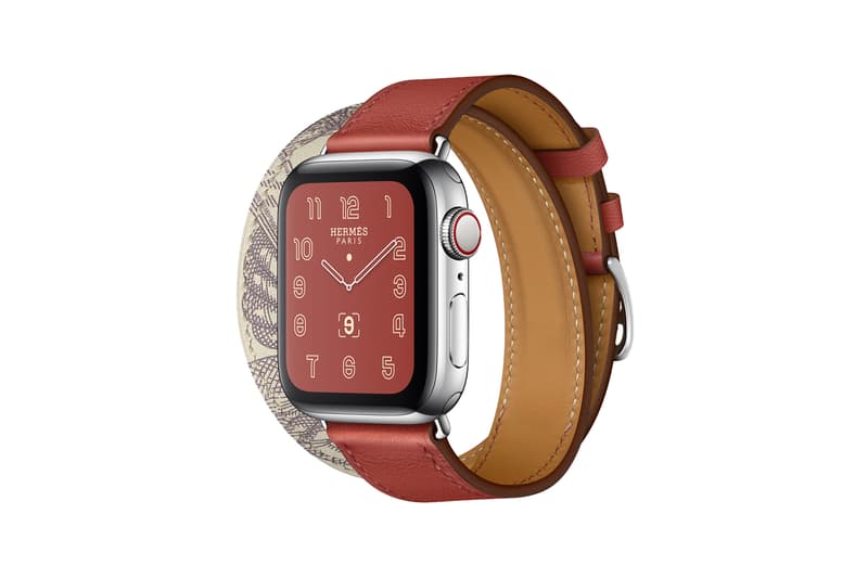 apple watch series 5 tech face band hermes