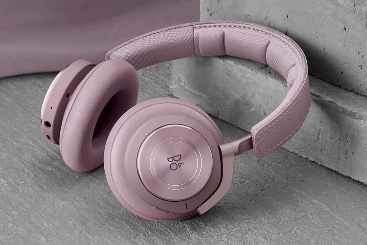 Bang & Olufsen's New Headphones and Speakers Shine in Metallic "Peony" Pink